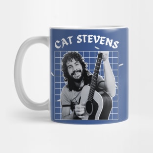 Cat stevens --- 70s retro style Mug